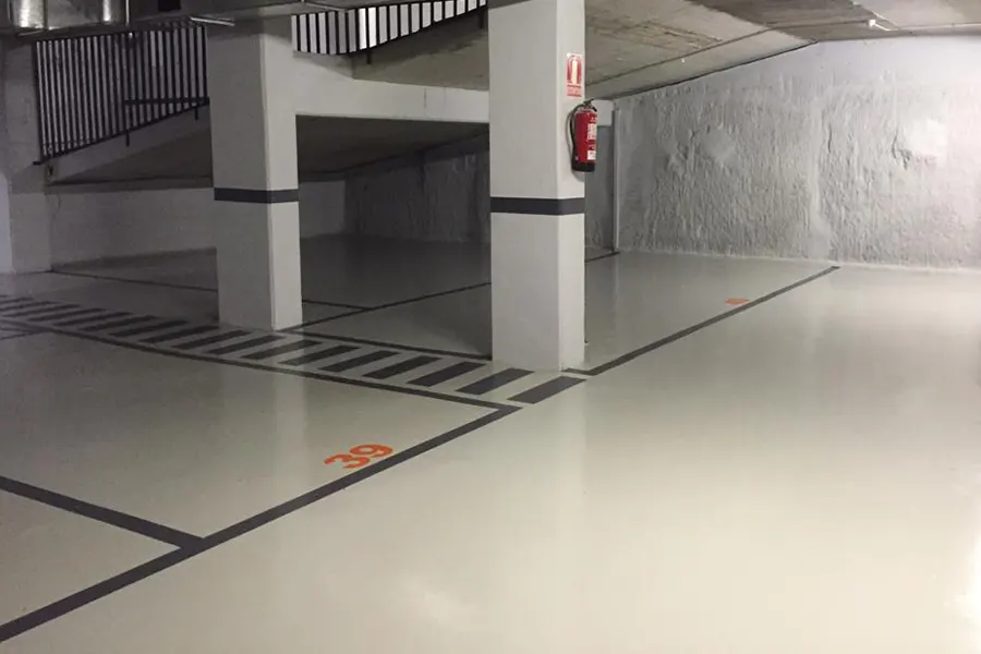 Pintores de parking en Sant Adrià de Besos
